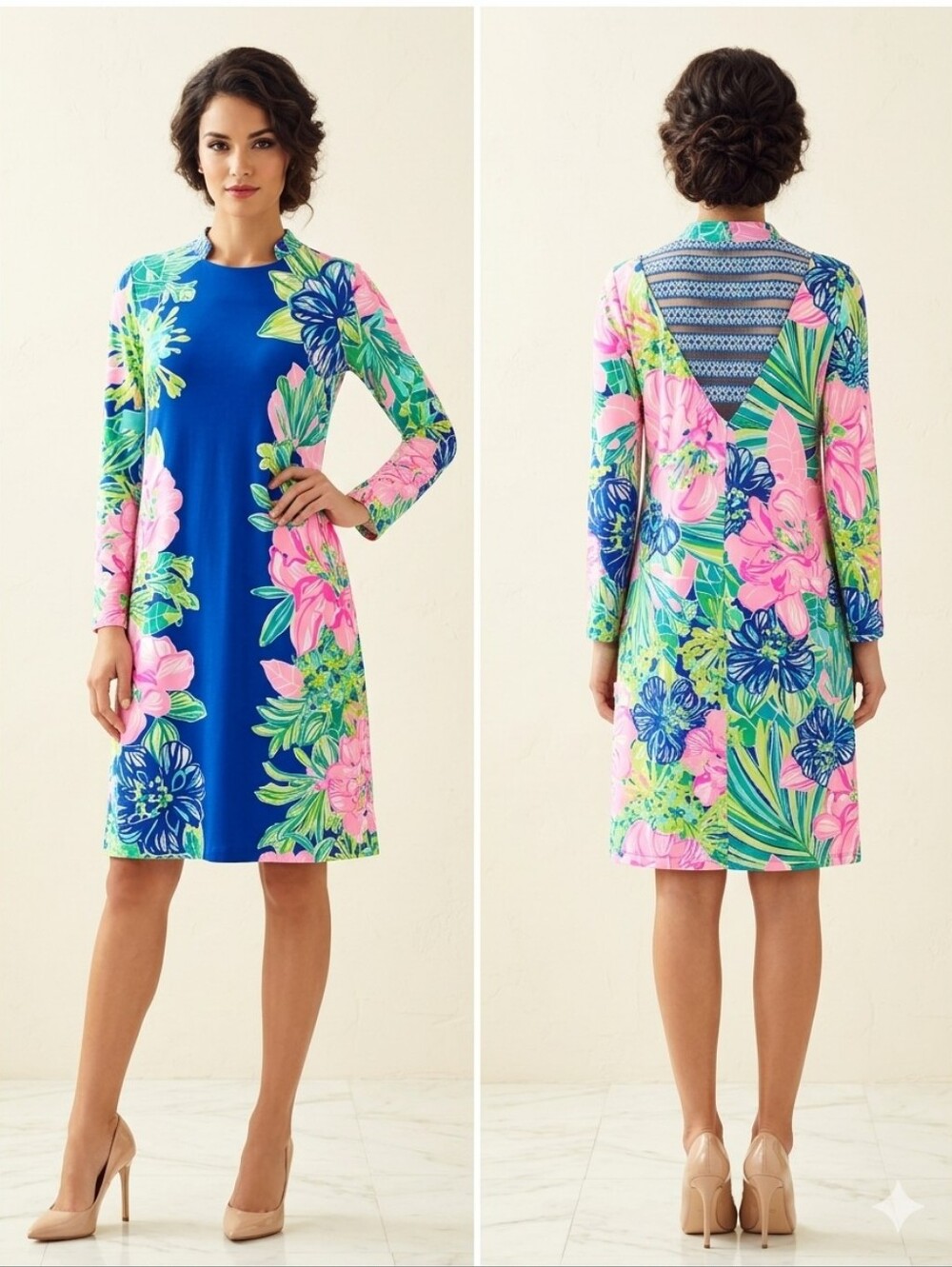 LILLY PULITZER WOMEN'S OPHELIA SWING DRESS SIZE MEDIUM